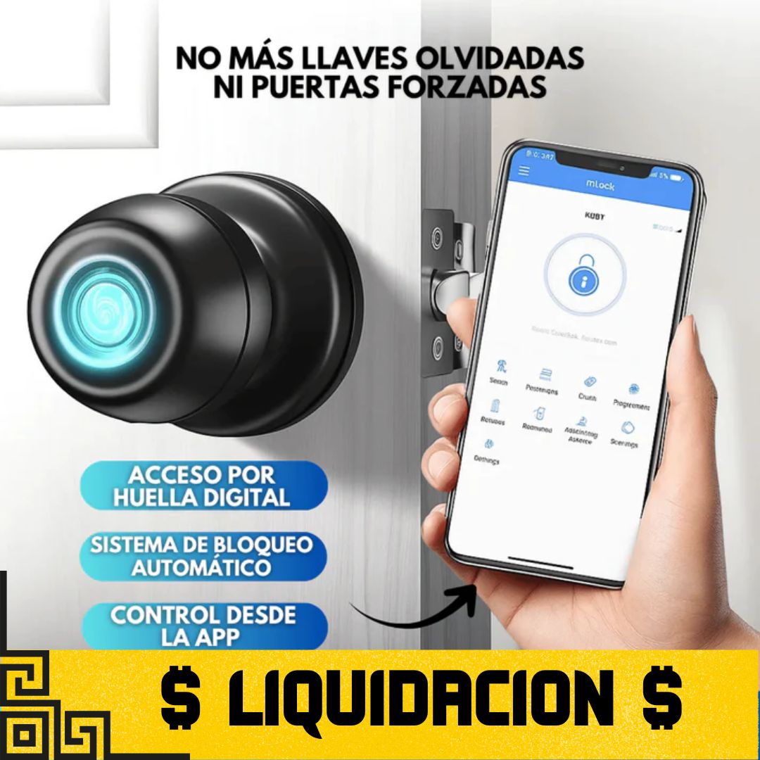 Chapa de Seguridad Electrónica 3.7V con Alarma