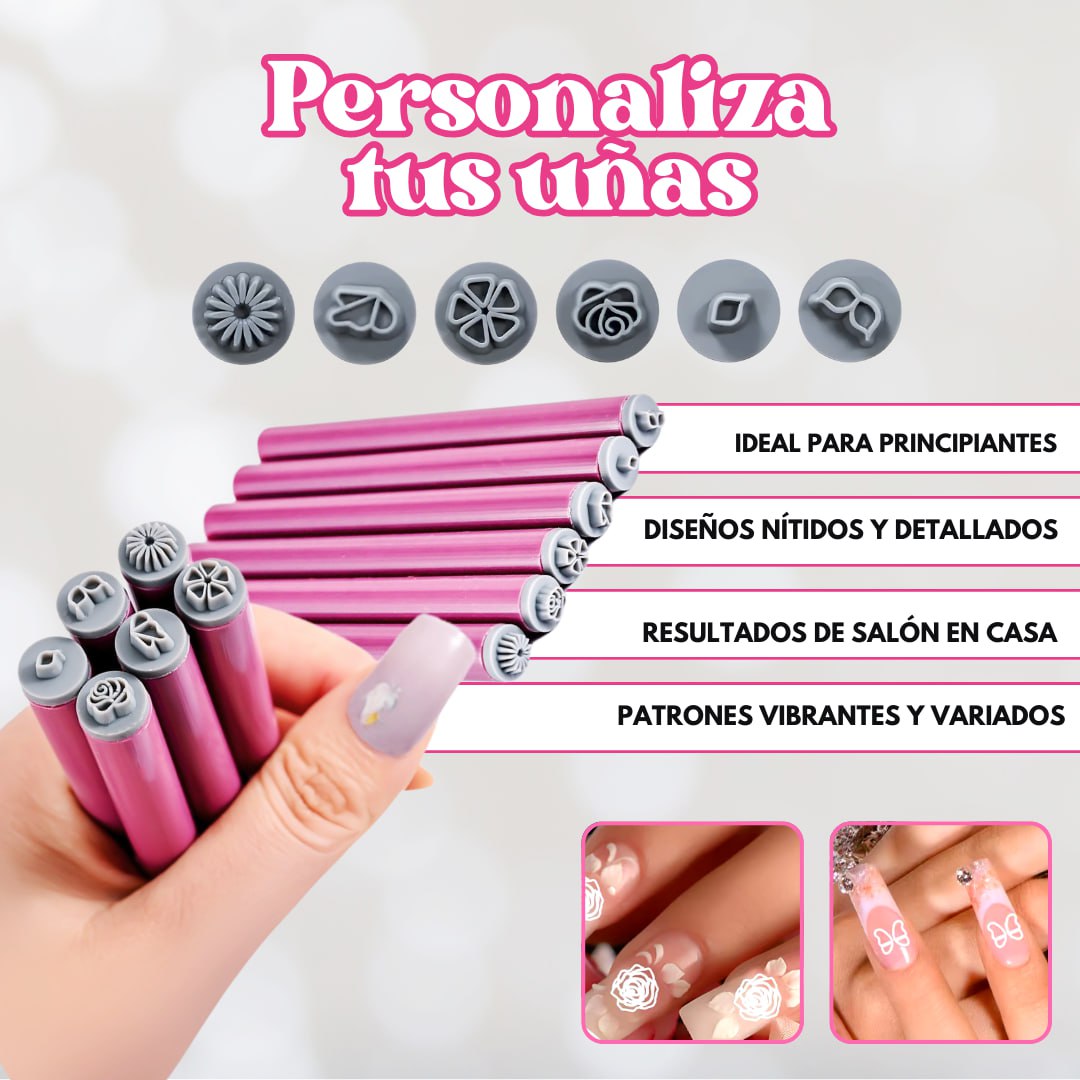 Set Pincel para Uñas X6 Profesional - Image 4