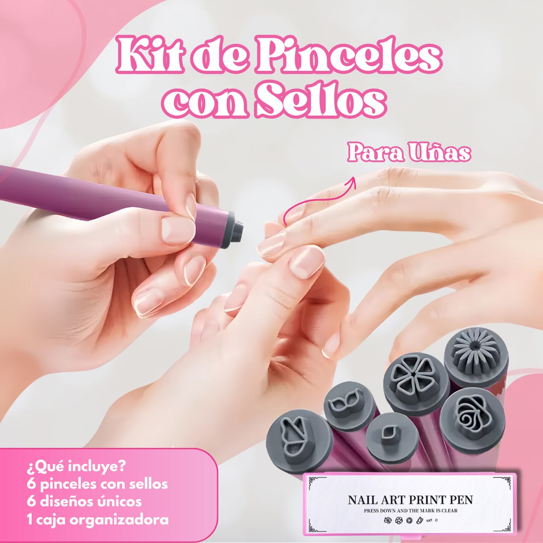 Set Pincel para Uñas X6 Profesional - Image 5