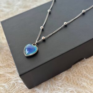 Collar Corazón Emociones + Caja de Regalo