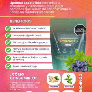 Fibra Doy Pack y Drenador Boost